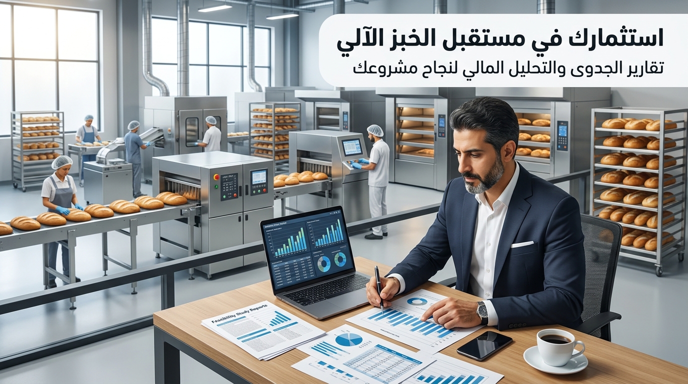دراسة جدوى مشروع مخبز آلي وأهم عوامل النجاح