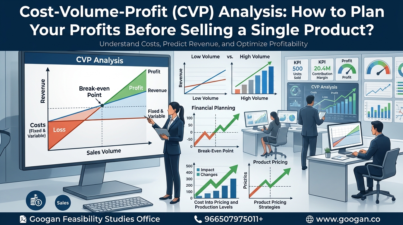 تحليل التكلفة والحجم والربح (CVP Analysis): كيف تخطط لأرباحك قبل أن تبيع منتجاً واحداً؟