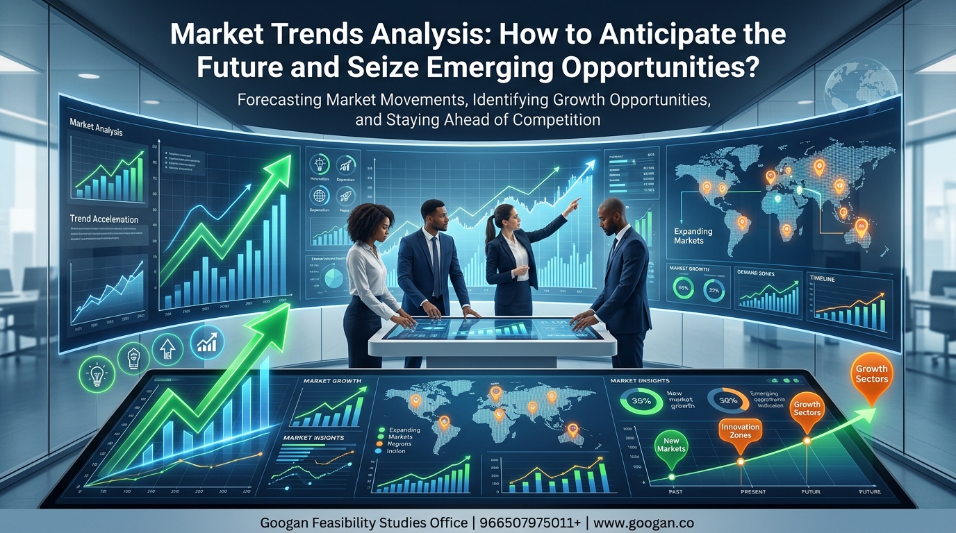 تحليل اتجاهات السوق (Market Trends Analysis): كيف تستبق المستقبل وتقتنص الفرص الناشئة؟