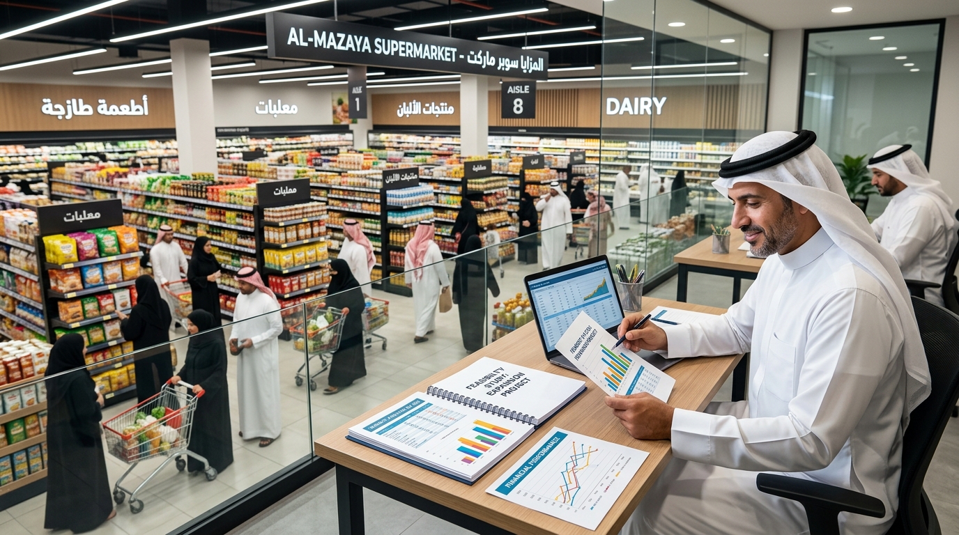 دراسة جدوى مشروع سوبر ماركت وأهم عوامل النجاح