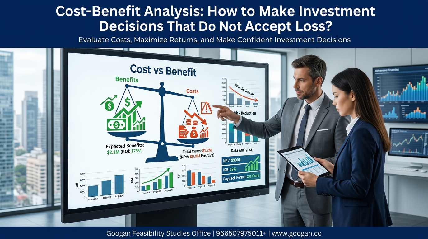 تحليل التكلفة والعائد (Cost-Benefit Analysis): كيف تتخذ قرارات استثمارية لا تقبل الخسارة؟