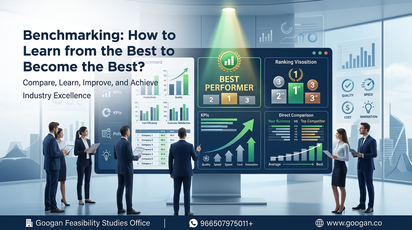 المقارنة المرجعية (Benchmarking): كيف تتعلم من الأفضل لتصبح الأفضل؟