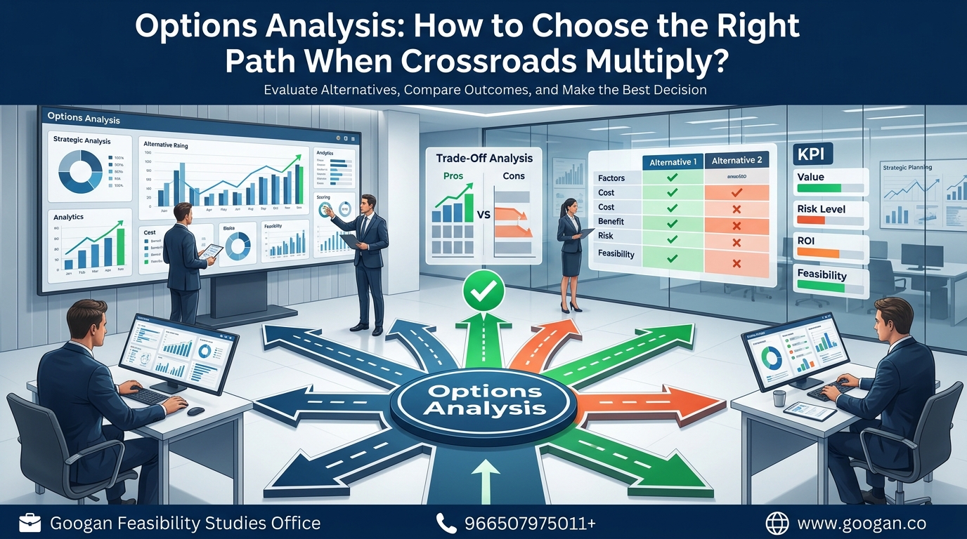 تحليل الخيارات (Options Analysis): كيف تختار الطريق الصحيح عندما تتعدد مفترقات الطرق؟