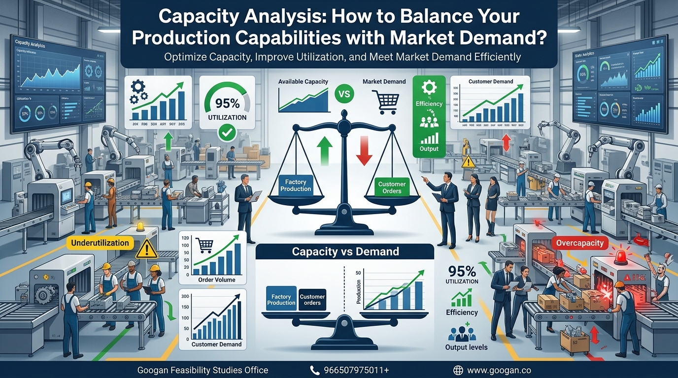 تحليل السعة (Capacity Analysis): كيف توازن بين قدراتك الإنتاجية وطلب السوق؟