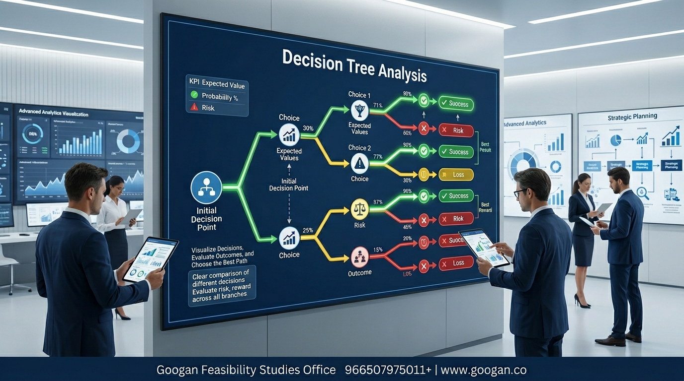 تحليل شجرة القرار (Decision Tree Analysis): كيف ترسم خريطة لنجاحك وسط غابة من الاحتمالات؟
