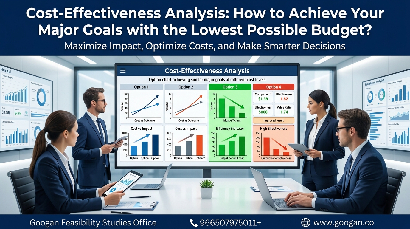 تحليل التكلفة والفعالية (Cost-Effectiveness Analysis): كيف تحقق أهدافك الكبرى بأقل ميزانية ممكنة؟