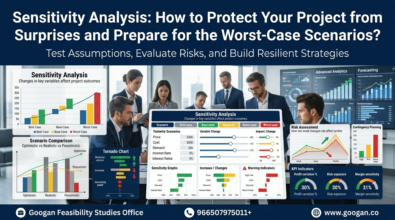 تحليل الحساسية (Sensitivity Analysis): كيف تحمي مشروعك من المفاجآت وتستعد لأسوأ السيناريوهات؟