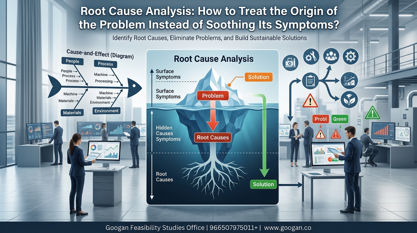 تحليل السبب الجذري (Root Cause Analysis): كيف تعالج أصل المشكلة بدلاً من تسكين أعراضها؟