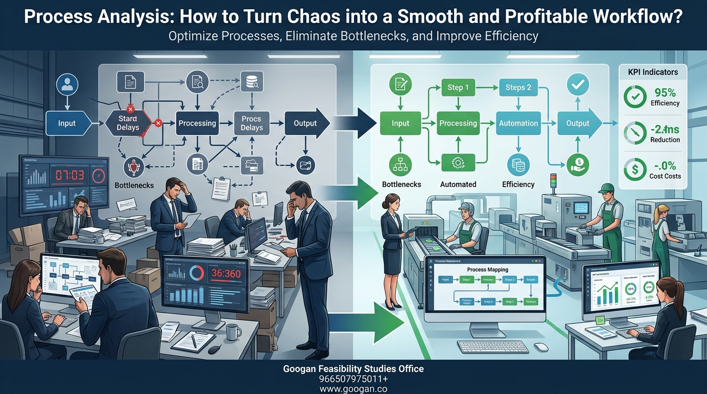 تحليل العمليات (Process Analysis): كيف تحول الفوضى إلى تدفق عمل سلس ومربح؟