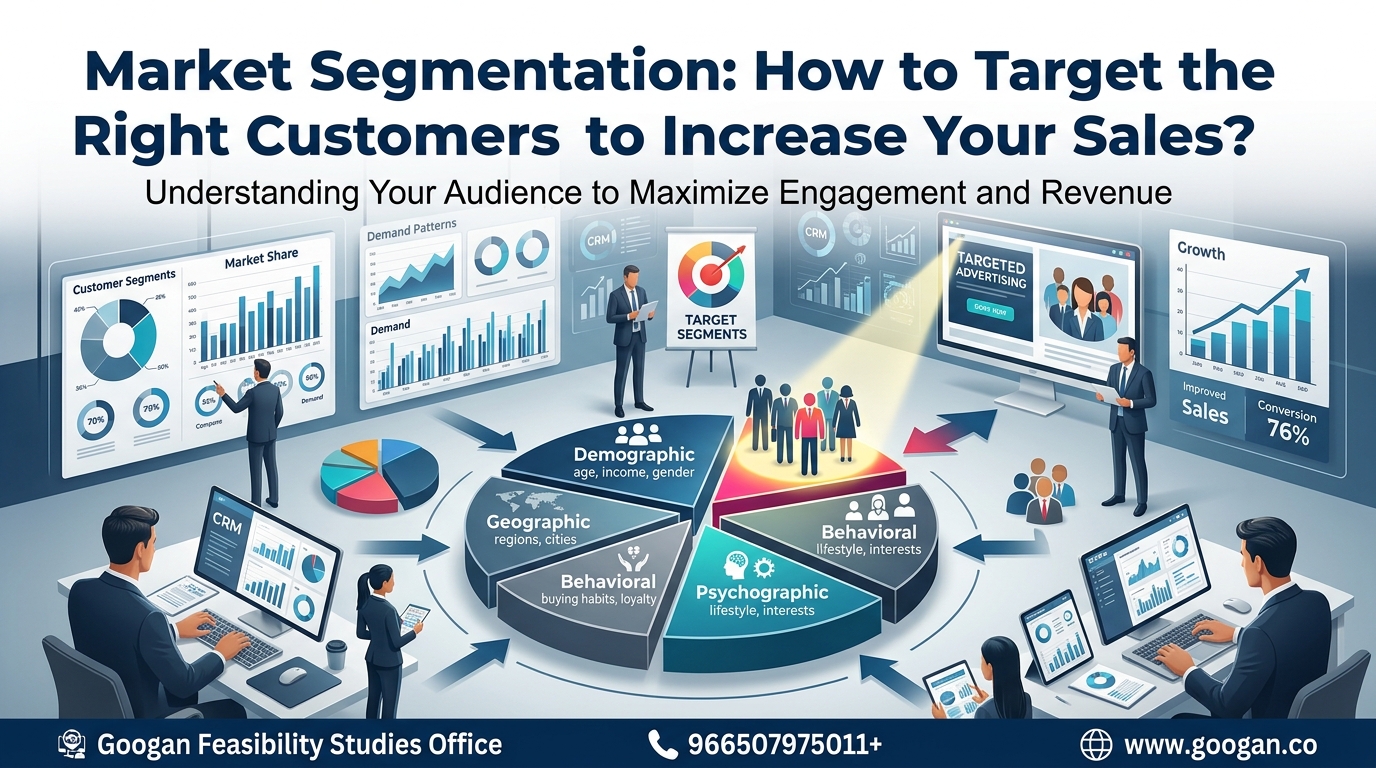 تقسيم السوق (Market Segmentation): كيف تستهدف العملاء المناسبين لزيادة مبيعاتك؟