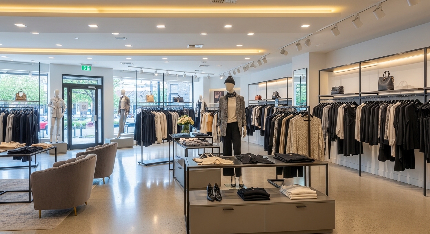 دراسة جدوى مشروع محل ملابس جاهزة