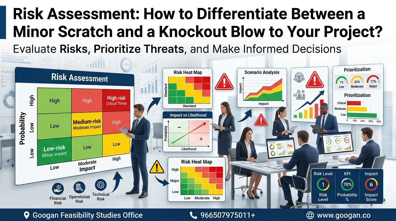تقييم المخاطر (Risk Assessment): كيف تفرق بين الخدش البسيط والضربة القاضية لمشروعك؟